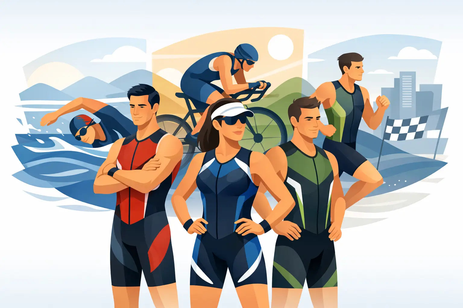 Custom Triathlon Suits for Teams That Perform