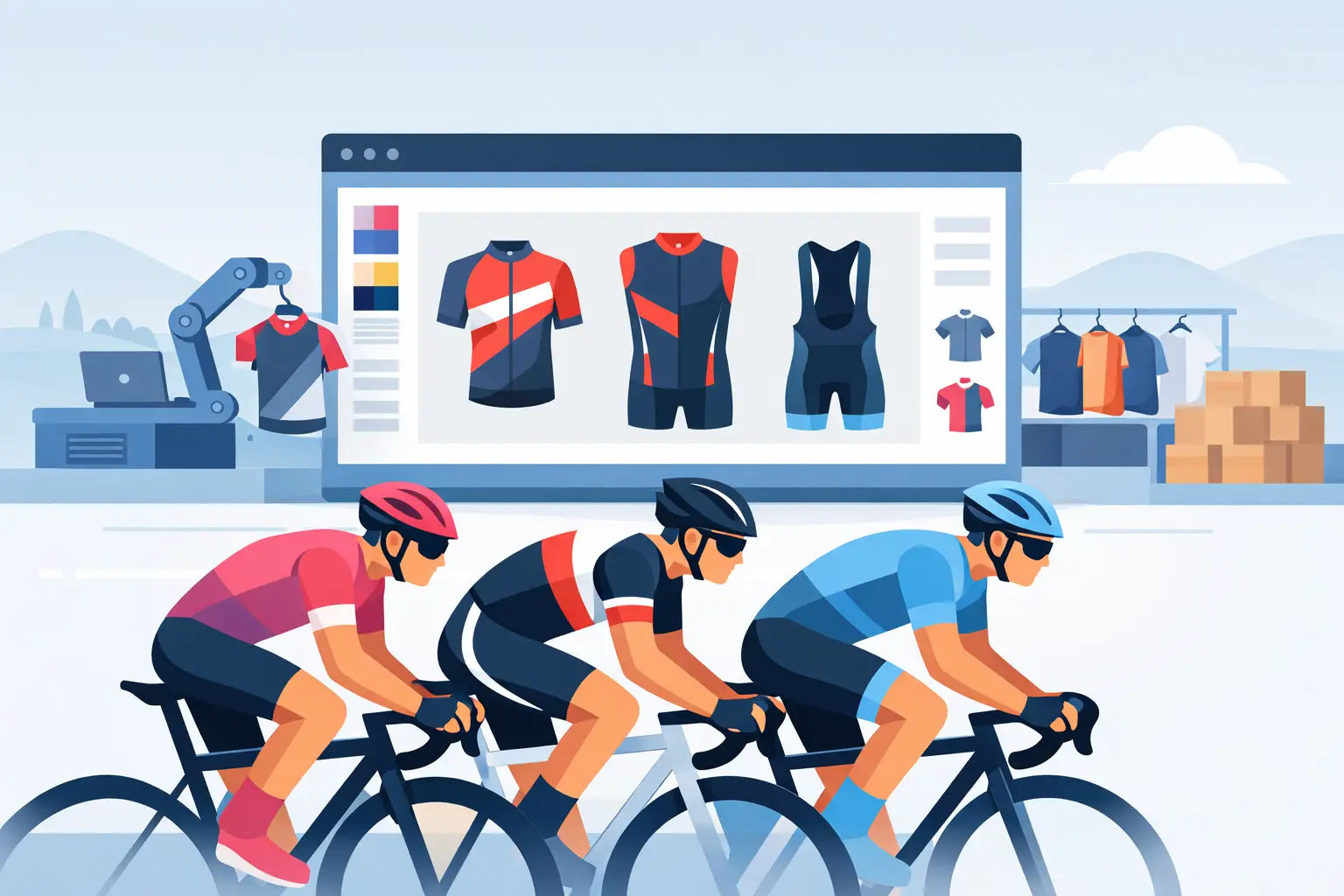 Best Custom Team Kit Platforms for Competitive Cyclists