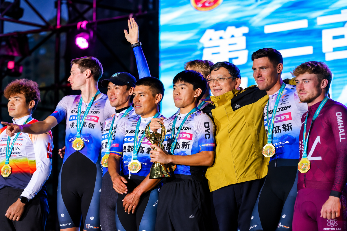 ROTOR Chengdu Continental Team Makes History at the Tour of Guizhou