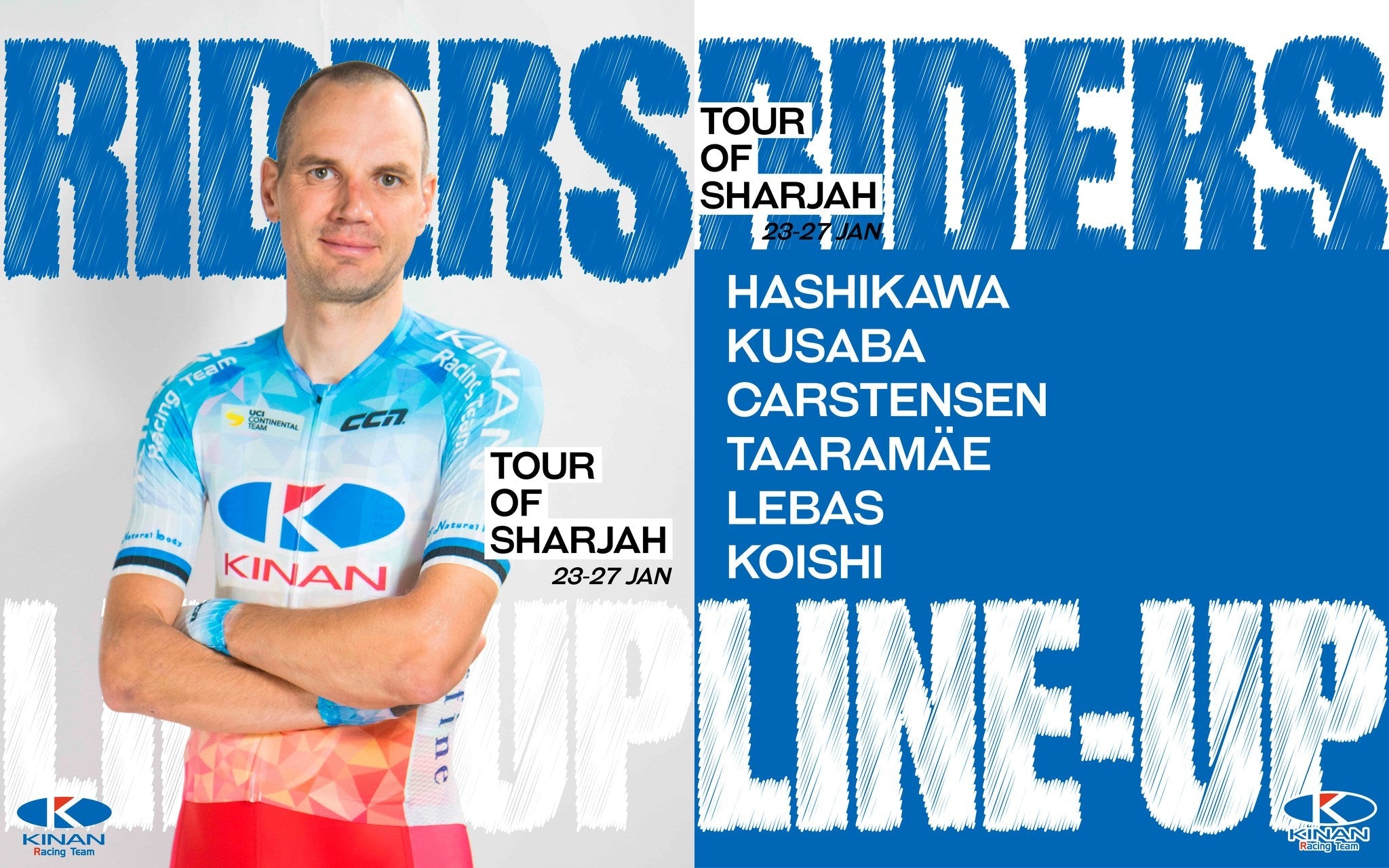 KINAN Racing Team Opens 2026 Campaign at Tour of Sharjah