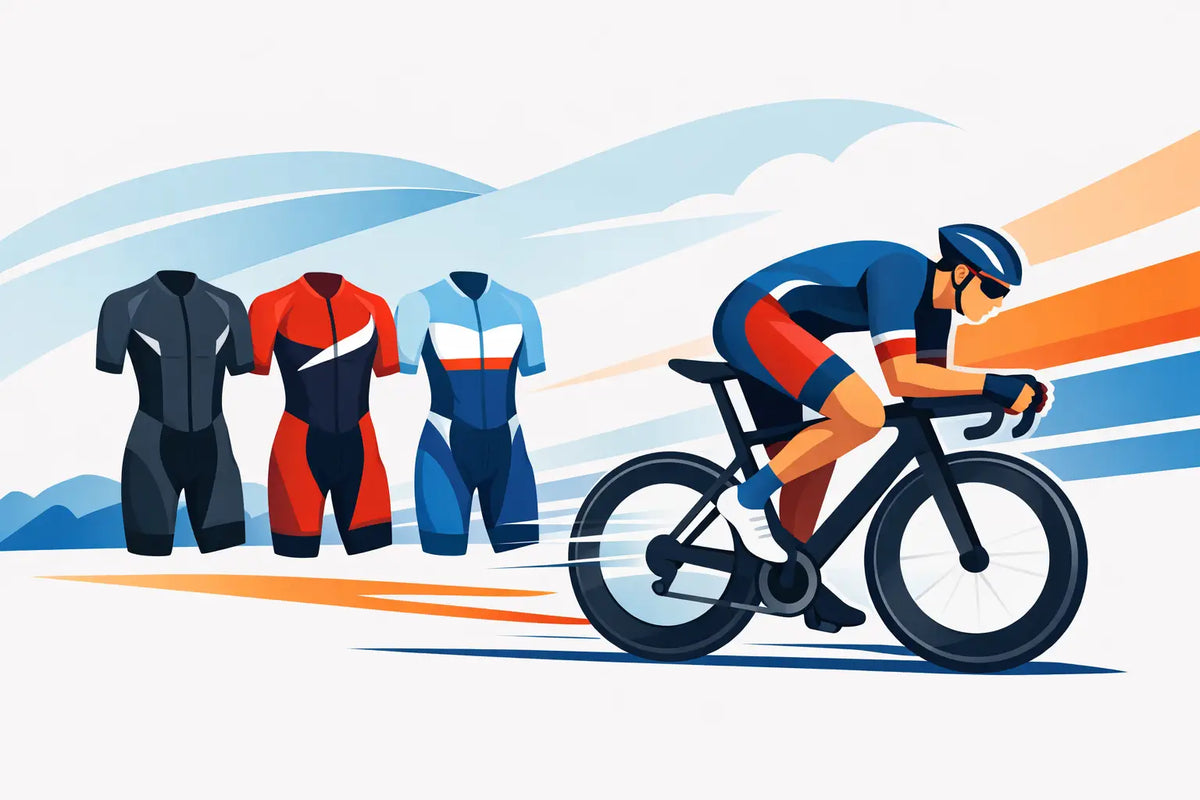 Custom Cycling Skinsuits Design for Race Speed