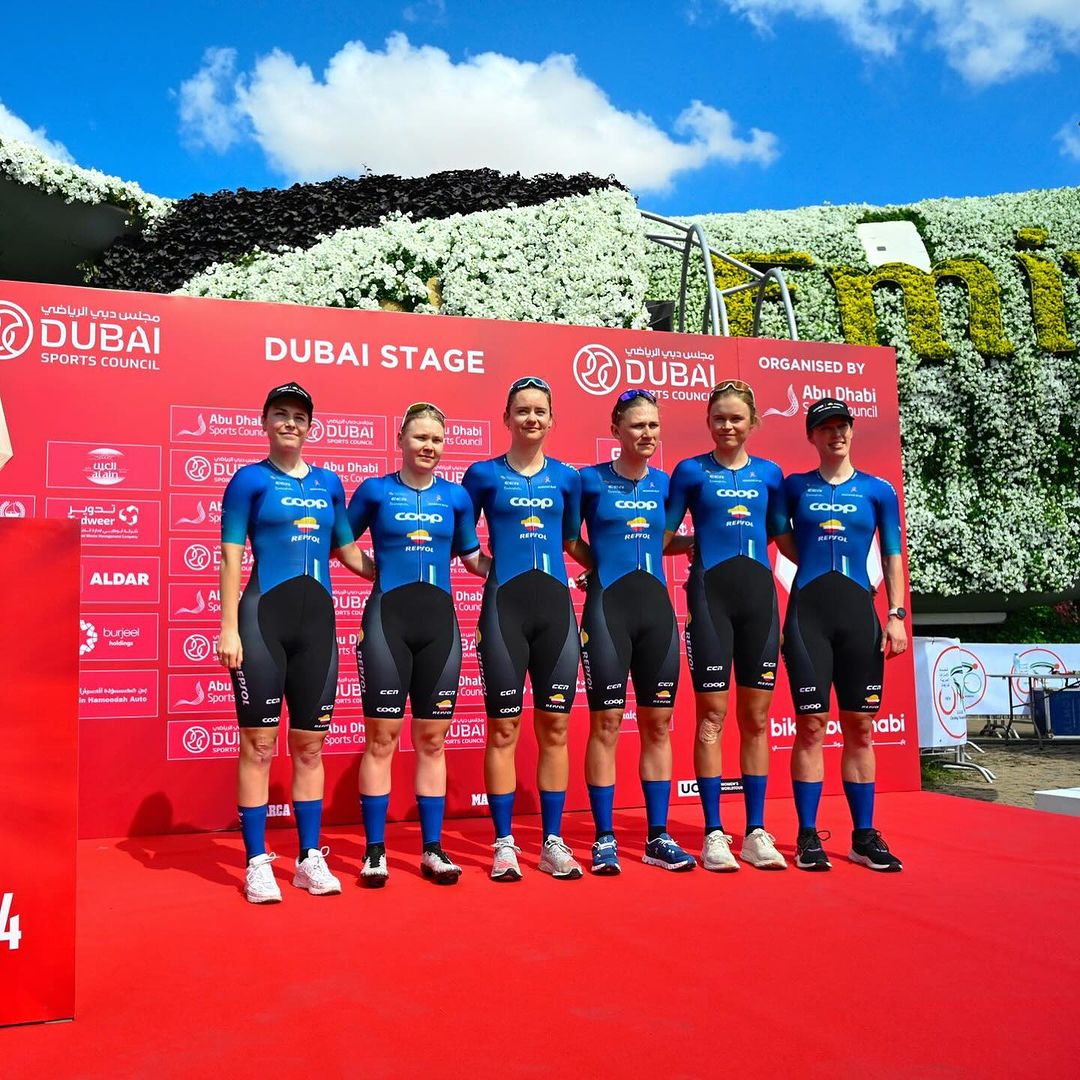Team COOP - Repsol's Triumph at the UAE Tour Women 2024