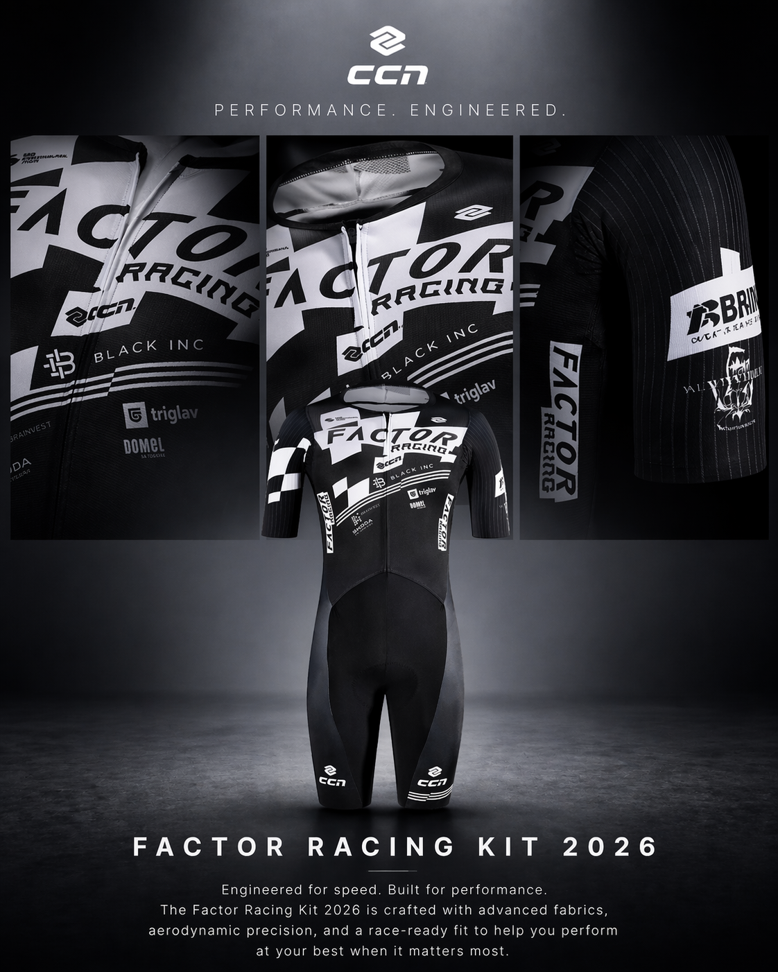 Engineered for speed. Built for performance.