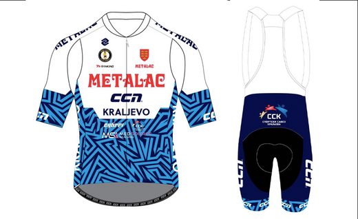 Unveiling the 2025 FEREI CCN Metalac Cycling Jersey: Same Colors, New Hopes