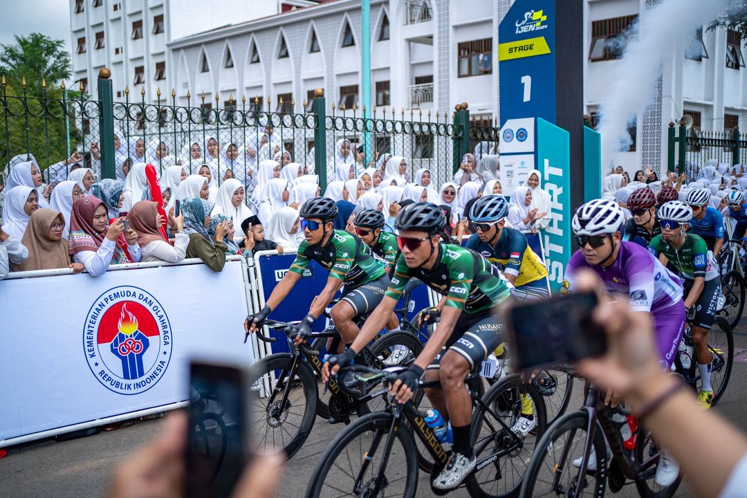 Nusantara Pro Cycling Shines in Stage 3 at Tour de Banyuwangi Ijen 2024