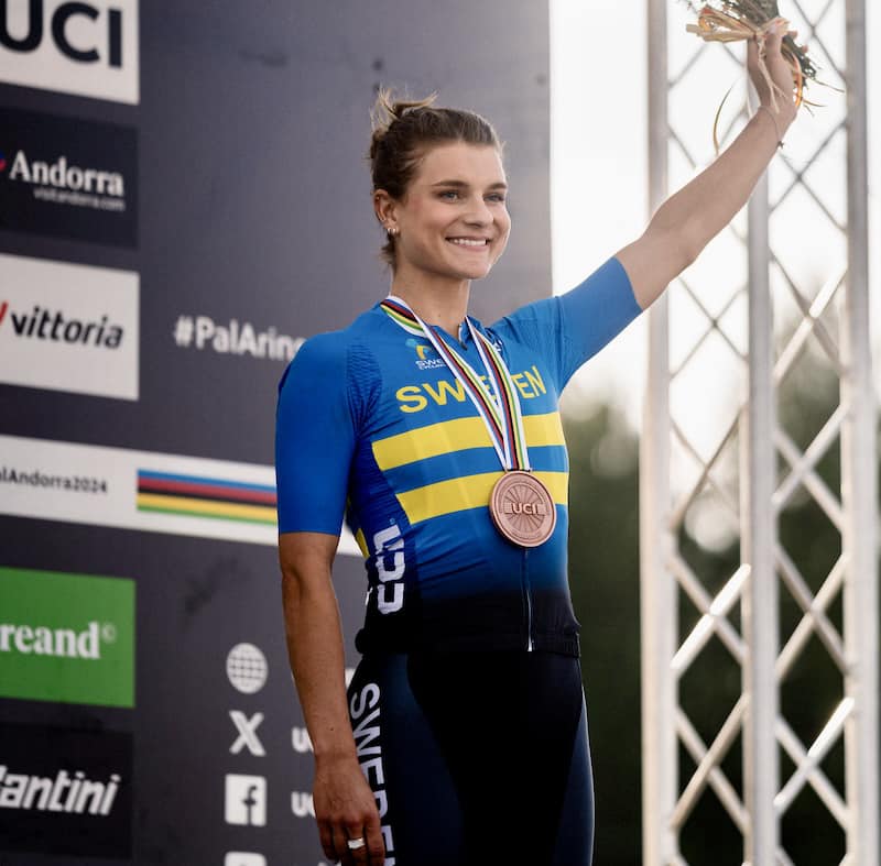 Jenny Rissveds Secures Bronze at MTB Short Track World Championship
