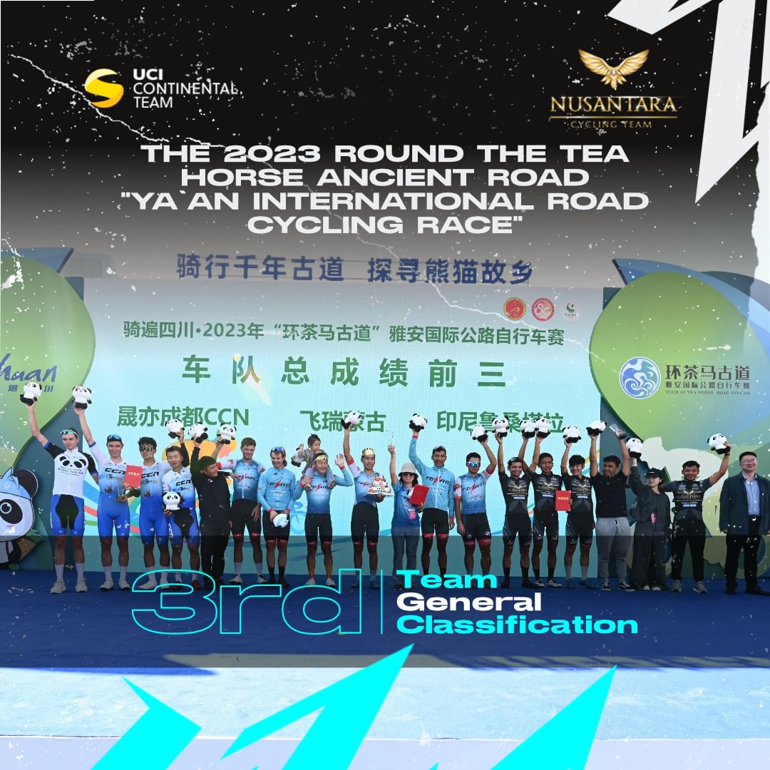 Nusantara Pro Cycling: Battling the Elements at Tour of Ya'an - Chengdu, Sichuan 2023