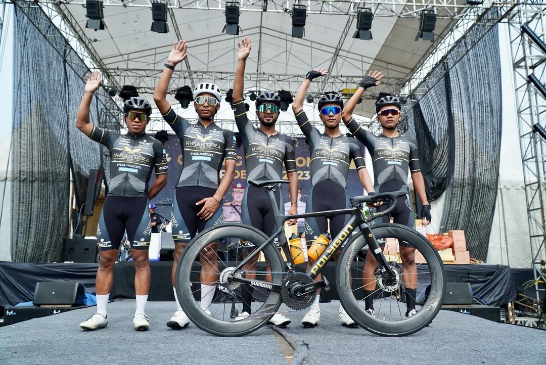 Nusantara Pro Cycling Team's Grand Presentation at Tour of Siak 2023