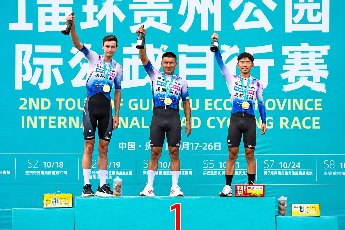 Lunfeng ROTOR Dominates Guizhou Ring Stage 2 with Top-Five Sweep and Three-Jersey Triumph