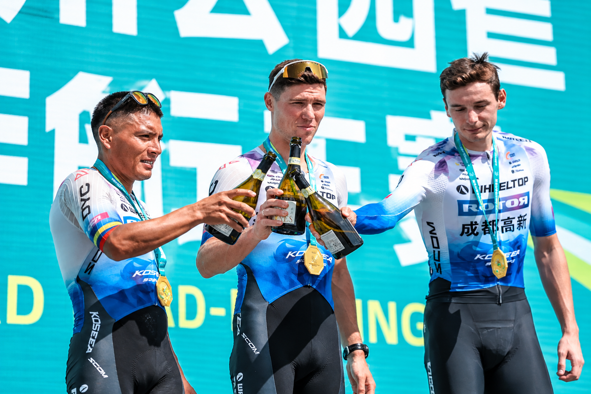 ROTOR Chengdu Continental Team Sweeps Podium at Tour of Guizhou 2026 Stage 3