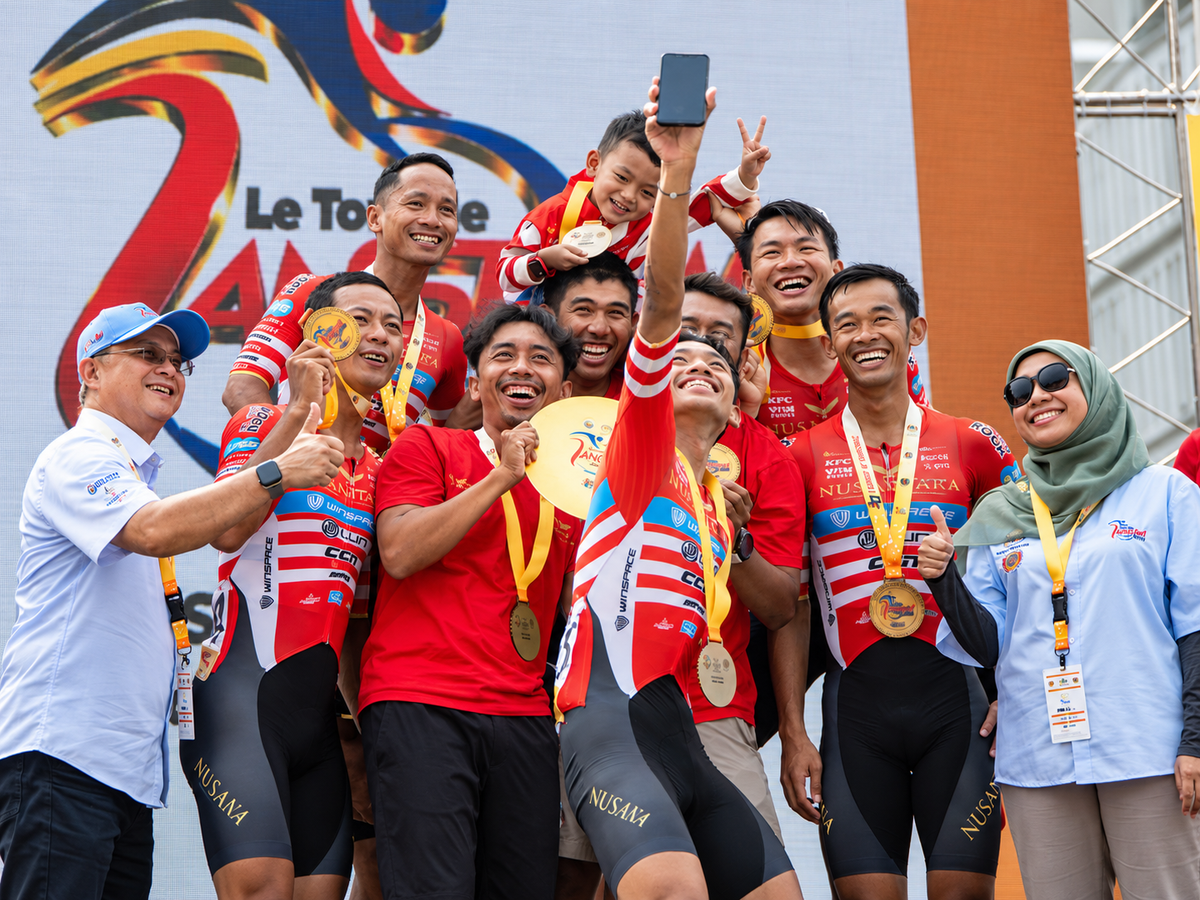 Nusantara Cycling Team Crowned Best Asian Team at Le Tour de Langkawi 2026
