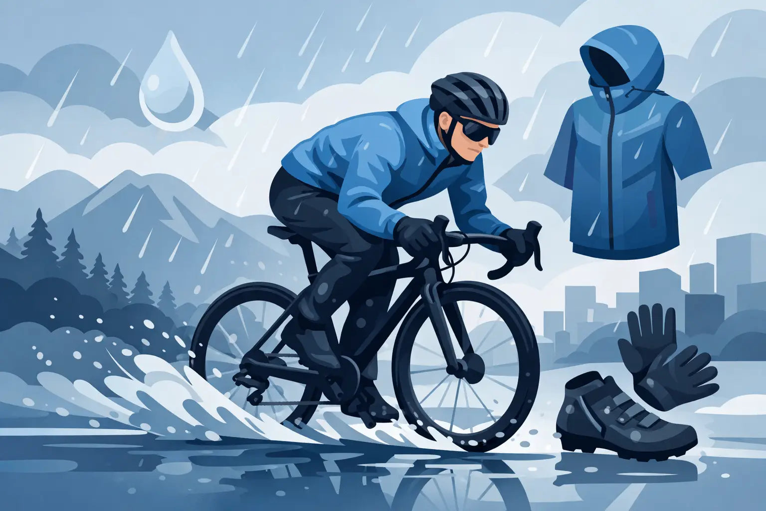 Best Cycling Rain Gear for Fast Wet Rides