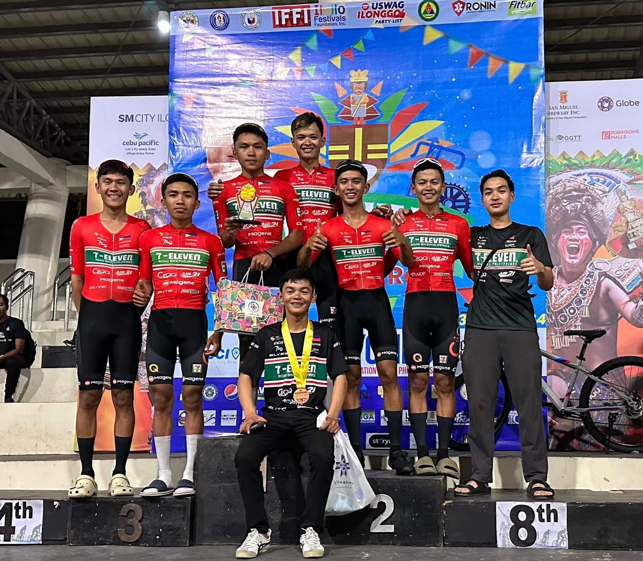 Jude Francisco Triumphs at Dinagyang Criterium: A Thrilling Victory for 7-Eleven Cliqq Air21
