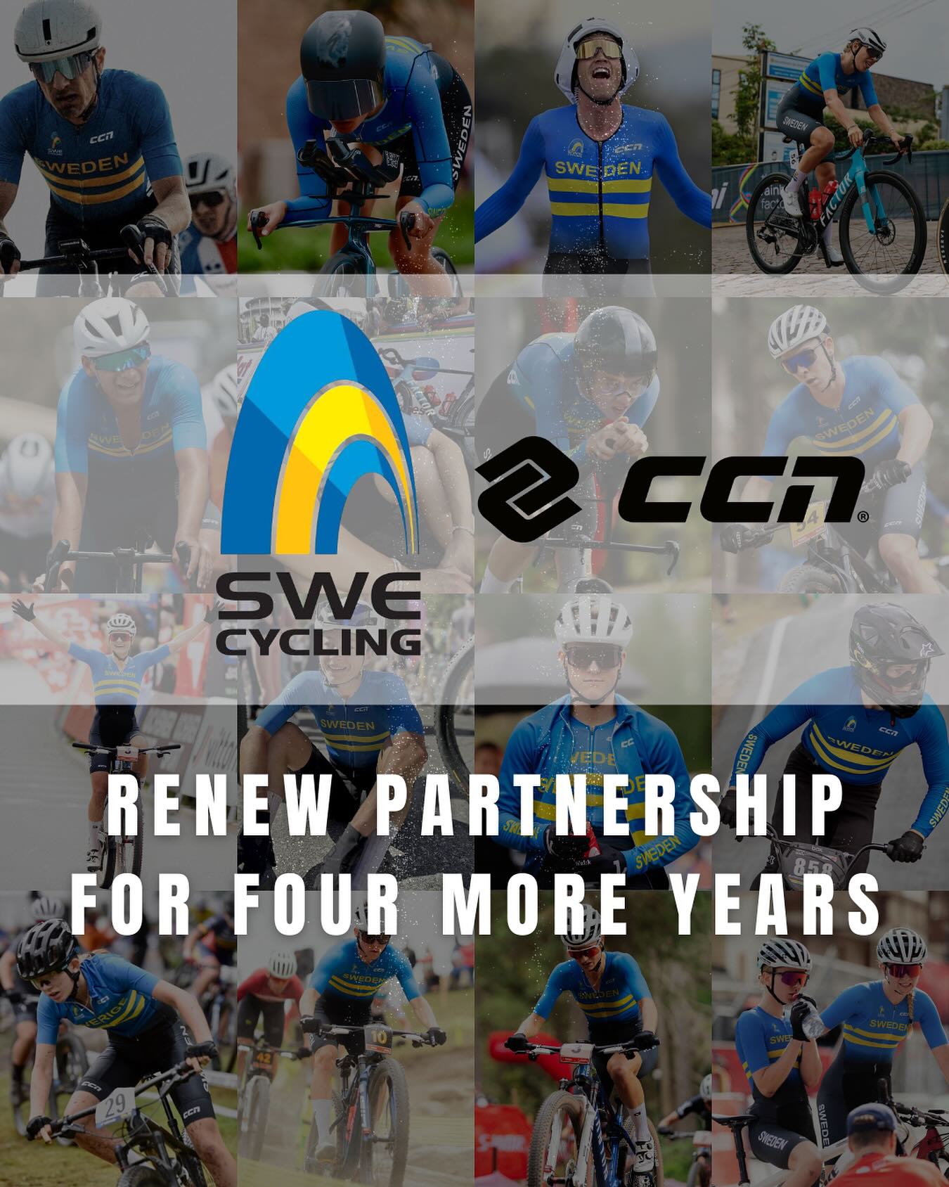 Swedish Cycling Federation and CCN Sport Extend Partnership for Four More Years — Driving Performance at the Highest Level