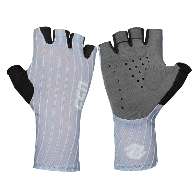 elegante fahrradbekleidung SWIFT ELEGANT GREY AERO CYCLING GLOVES