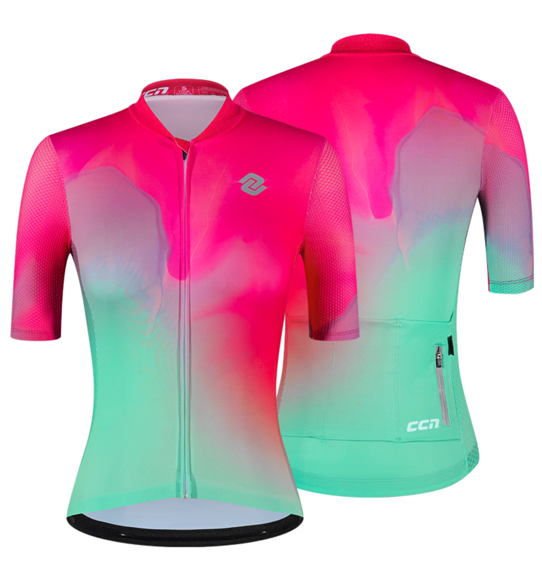 TOUR SS JERSEY WOMEN GREENISH RED