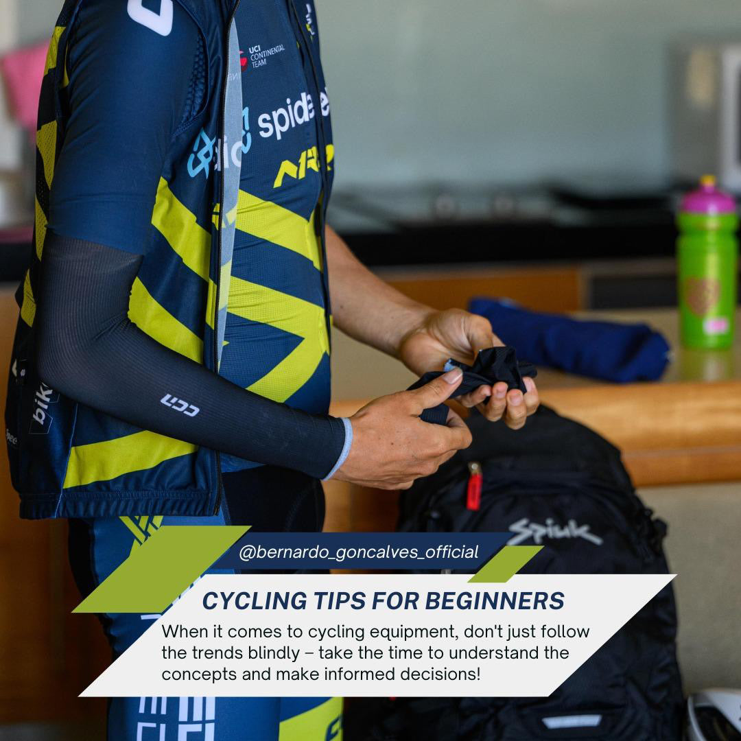 Bernardo Goncalves: Cycling Tips from Beginners
