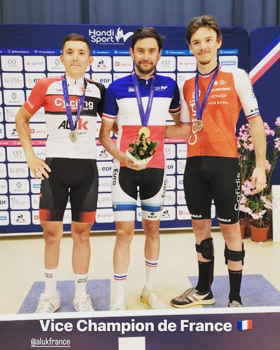 Thomas from ECT Pro Cycling: A Remarkable Double Victory at French National Handisport Championship