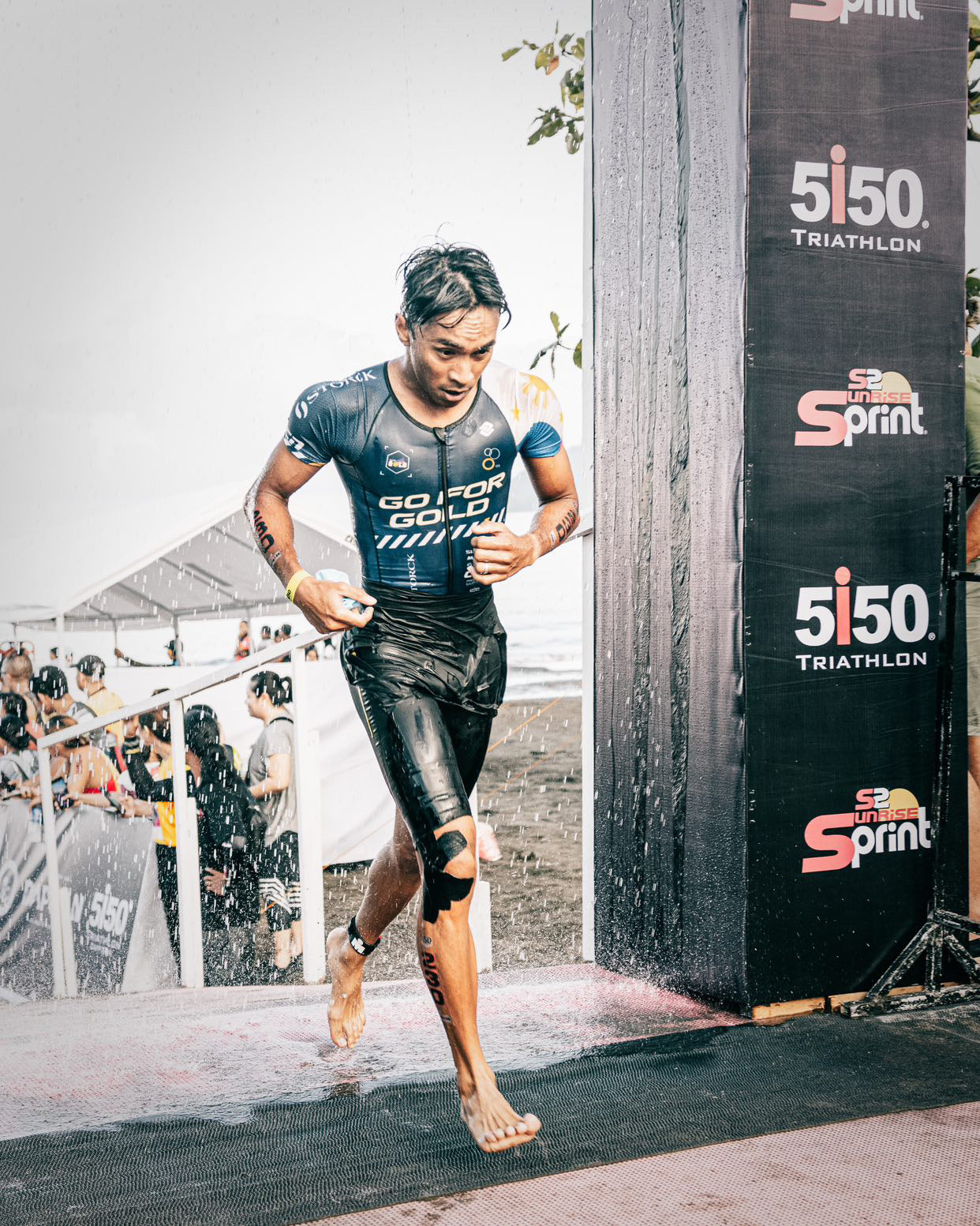John Leerams Chicano Secures 2nd Place Overall in the Thrilling #5150TriathlonDapitan