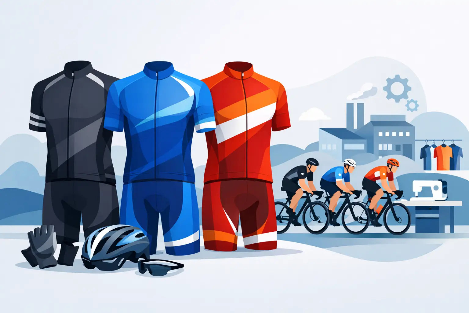 Low Minimum Custom Cycling Kits That Perform