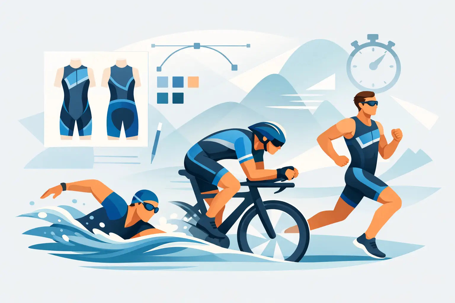 How to Design Triathlon Team Kits That Race Fast