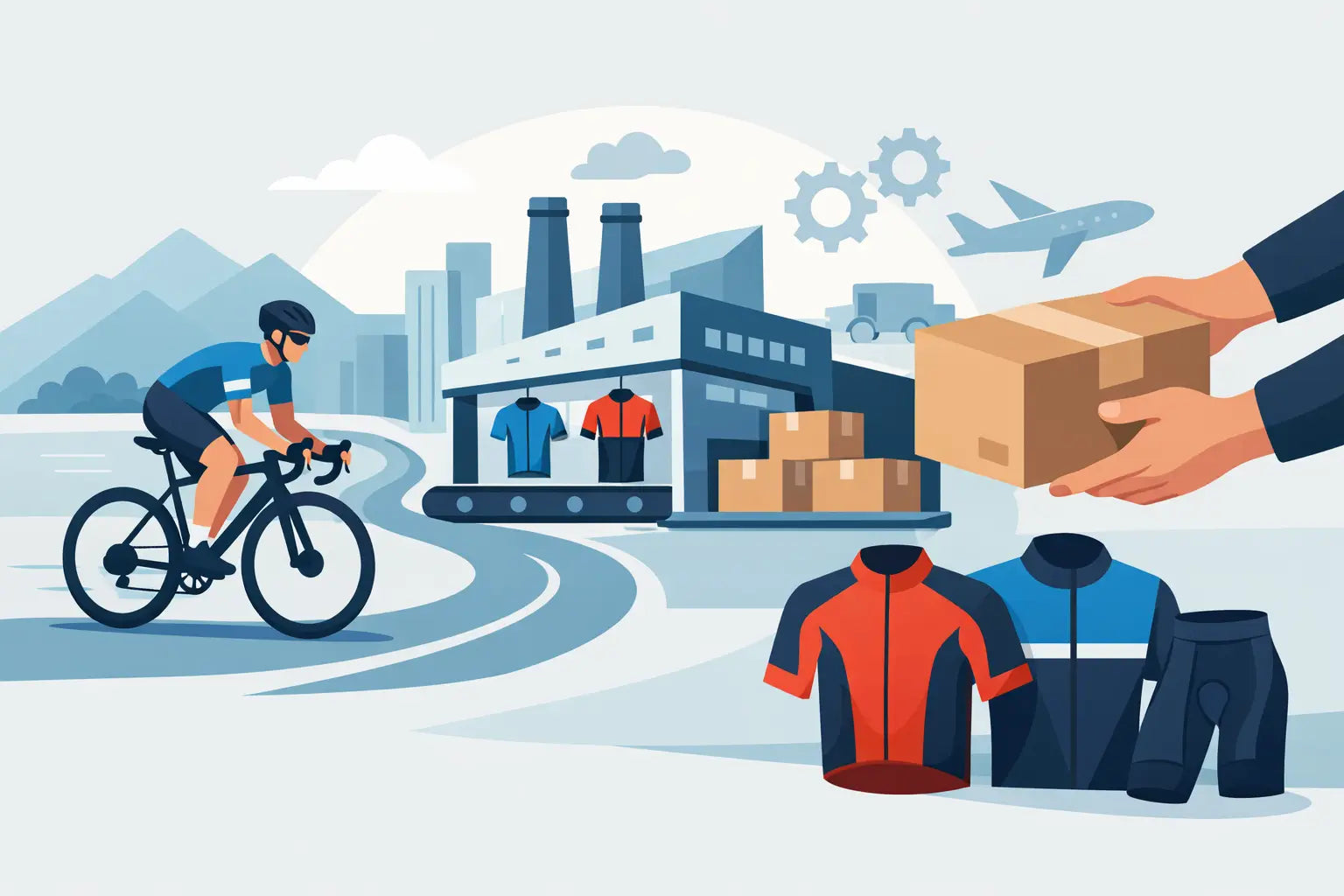 Why Factory Direct Cycling Apparel Wins