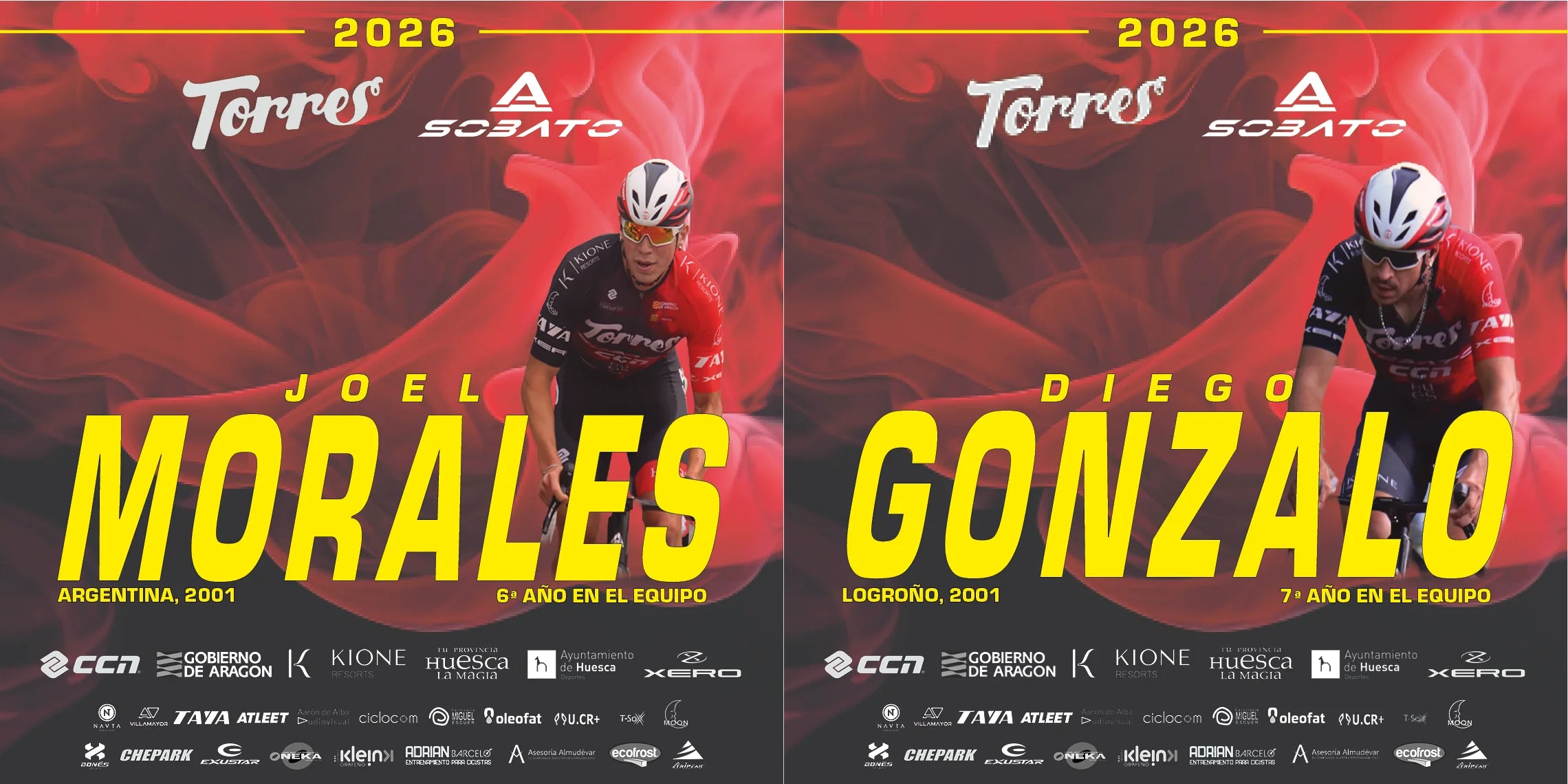 Diego Gonzalo and Joel Morales Gear Up to Lead Torres–Sobato Into a New Season