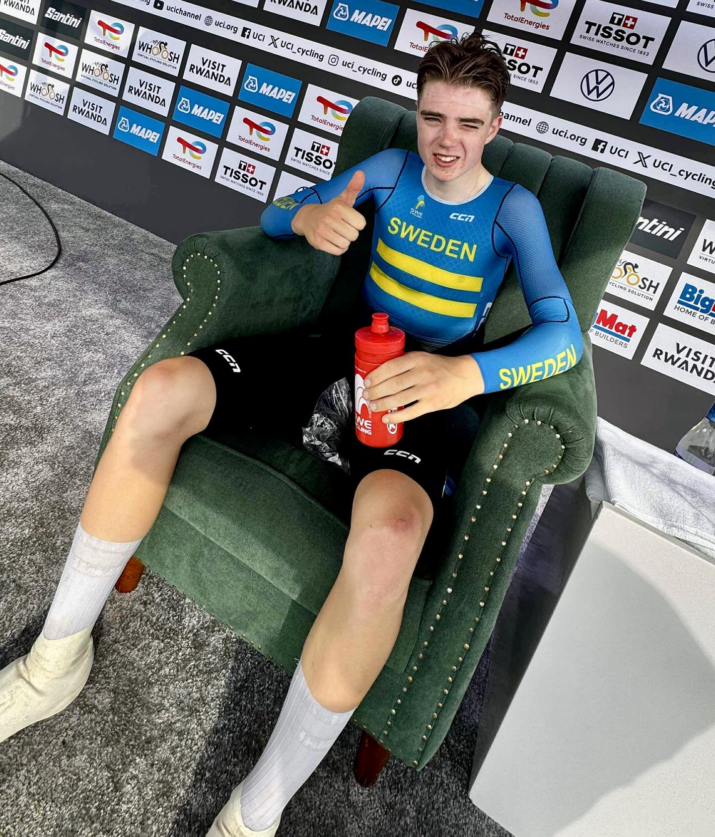 Vilgot Reinhold Shines with Top-10 Finish at Junior World Cup Time Trial