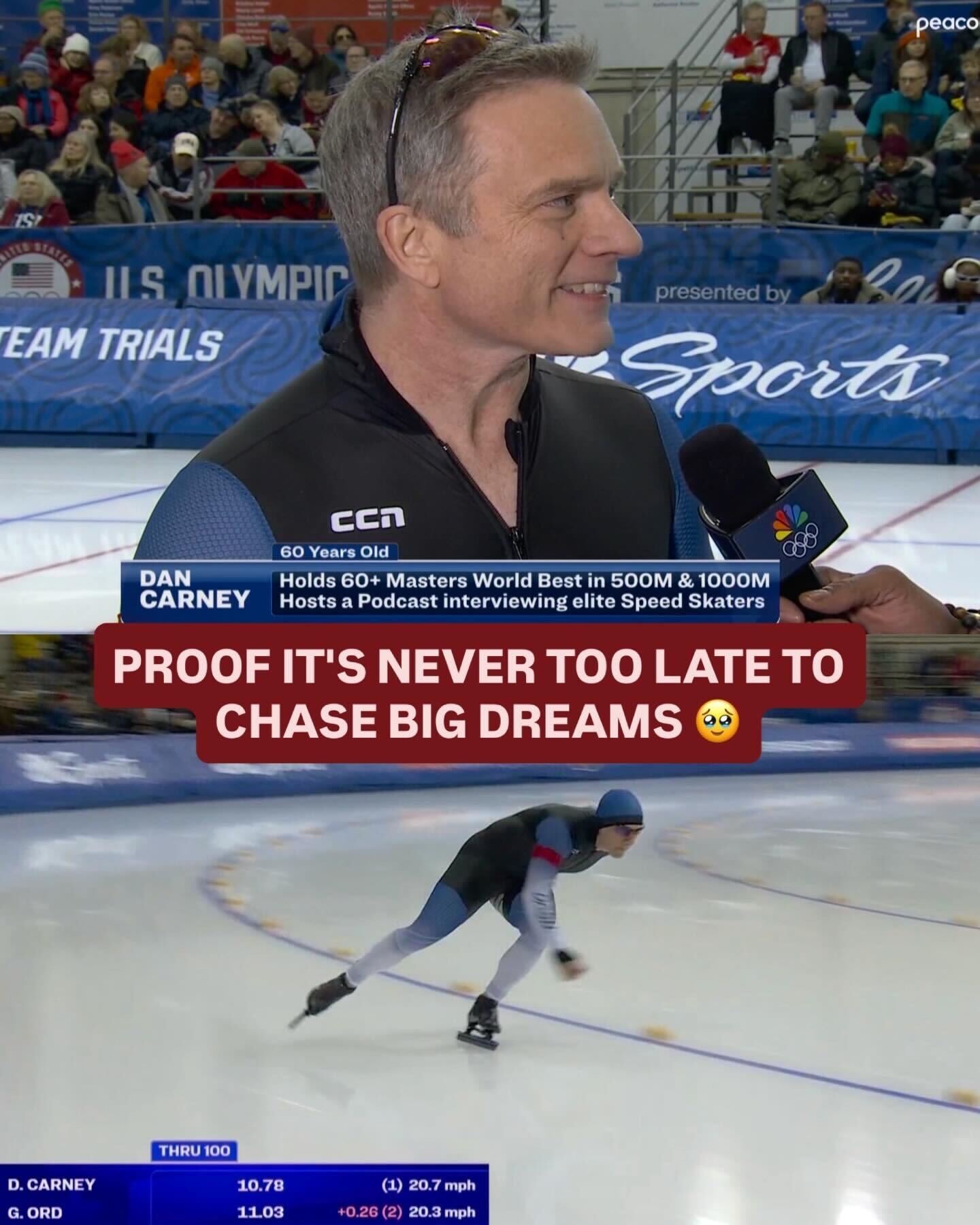 Never Too Late to Chase Big Dreams