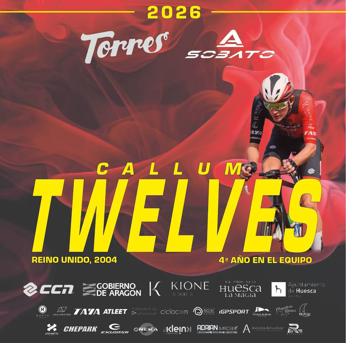 Callum Twelves Continues with Torres–Sobato for 2026