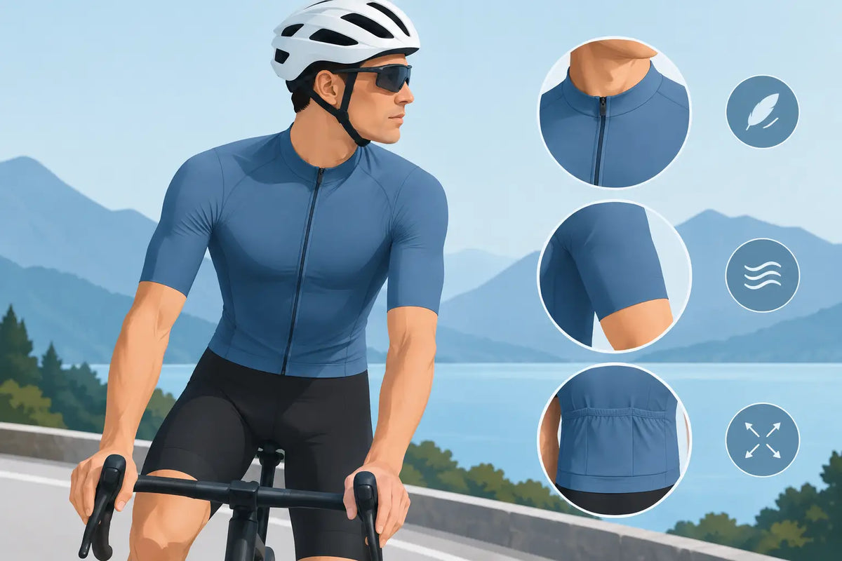 How a Pro Fit Cycling Jersey Should Feel