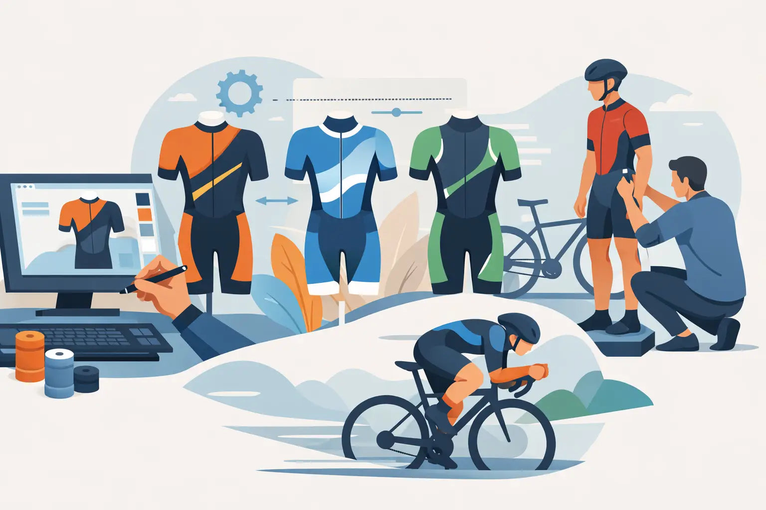 How to Order Custom Skinsuits for Racing