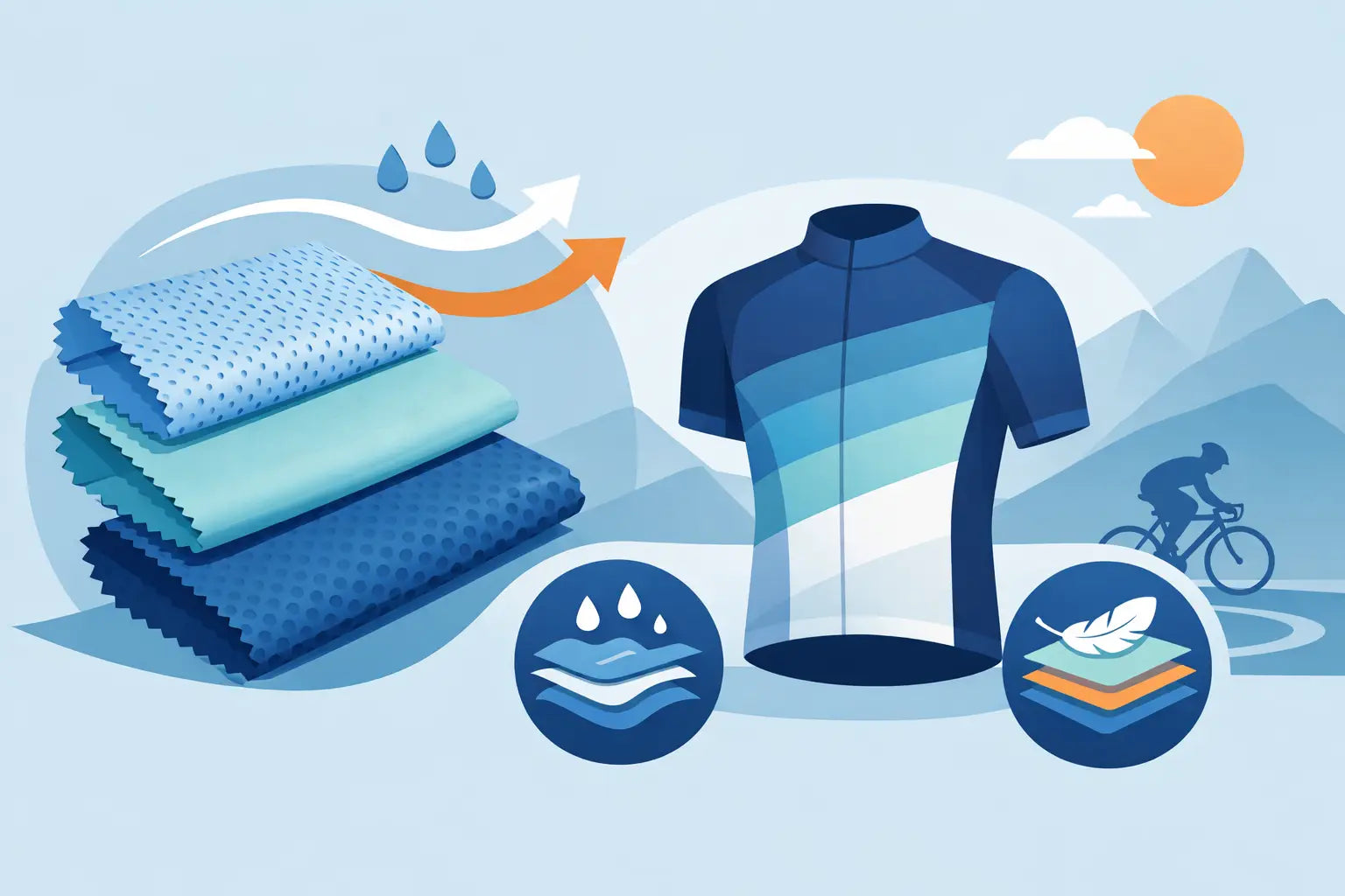 Best Fabrics for Cycling Jerseys Explained
