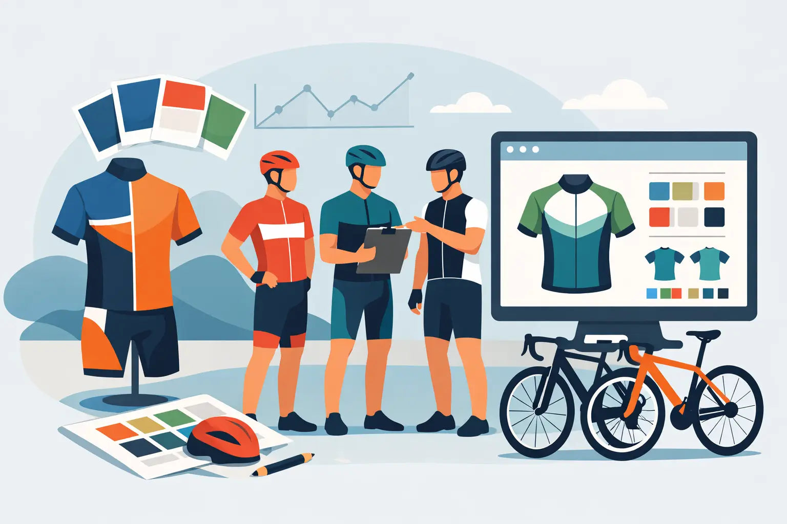 How to Choose Custom Cycling Team Kits