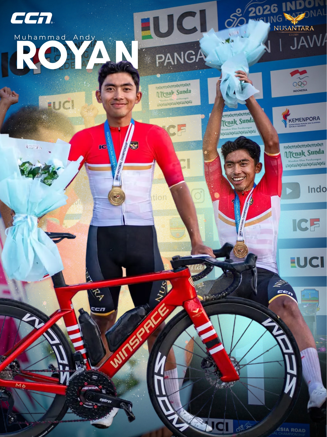 Congratulations to WiNSPORTS-Supported Rider Muhammad Andy Royan!