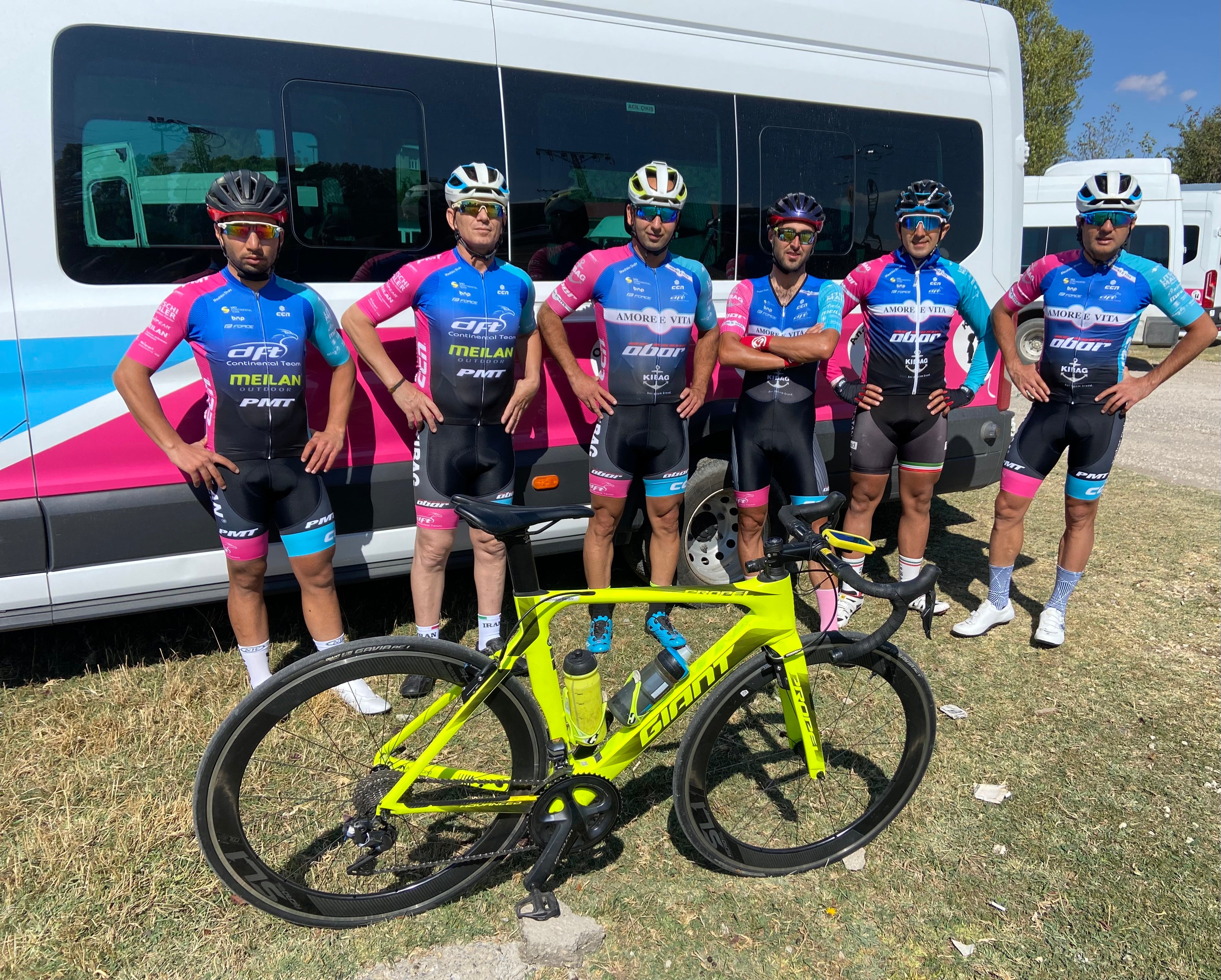 DFT Meshkin Shahr Continental Cycling Team Jersey for 2023