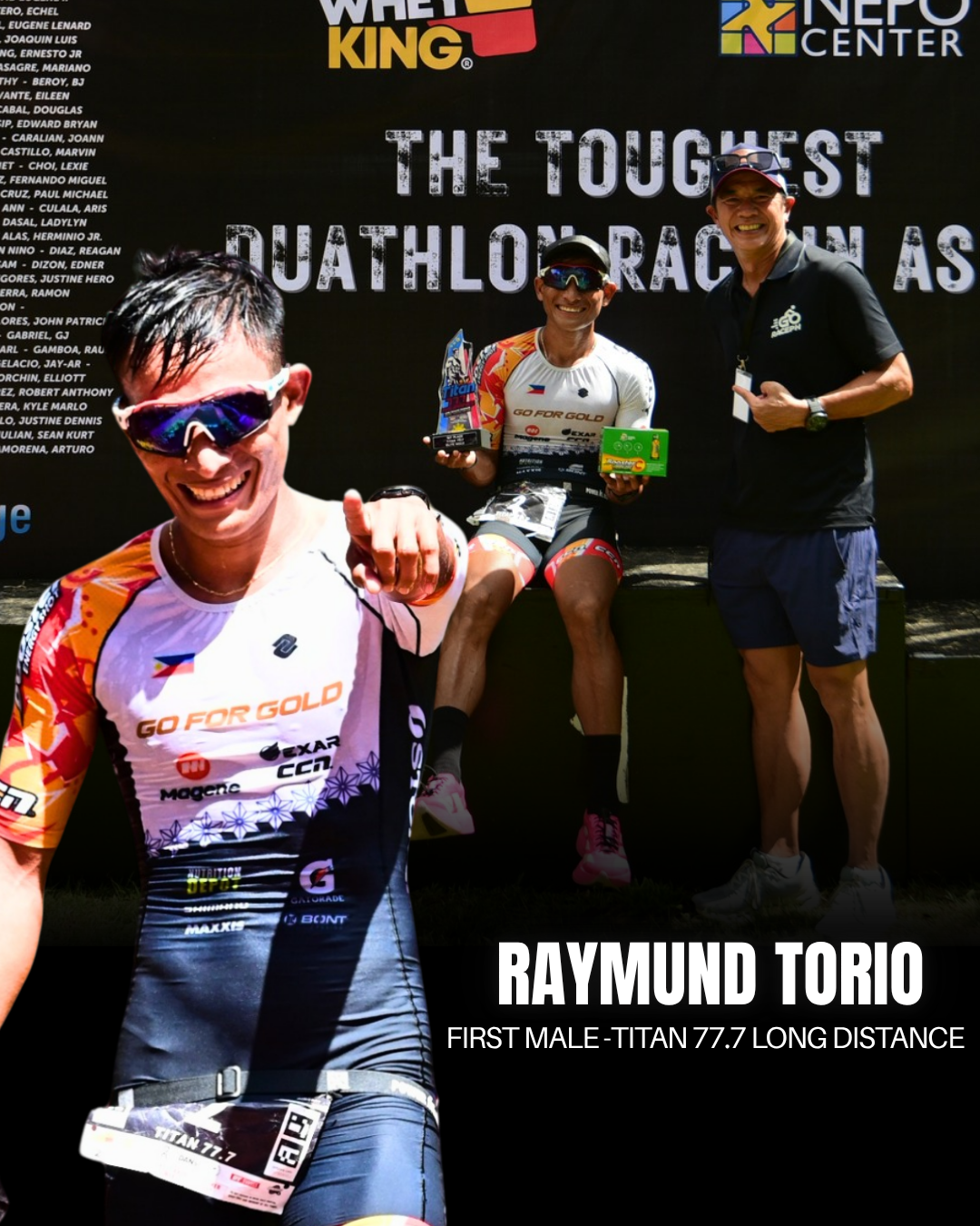 Raymund Torio Conquers Titan 77.7 PH — A Back-to-Back Triumph for Team Go For Gold Philippines