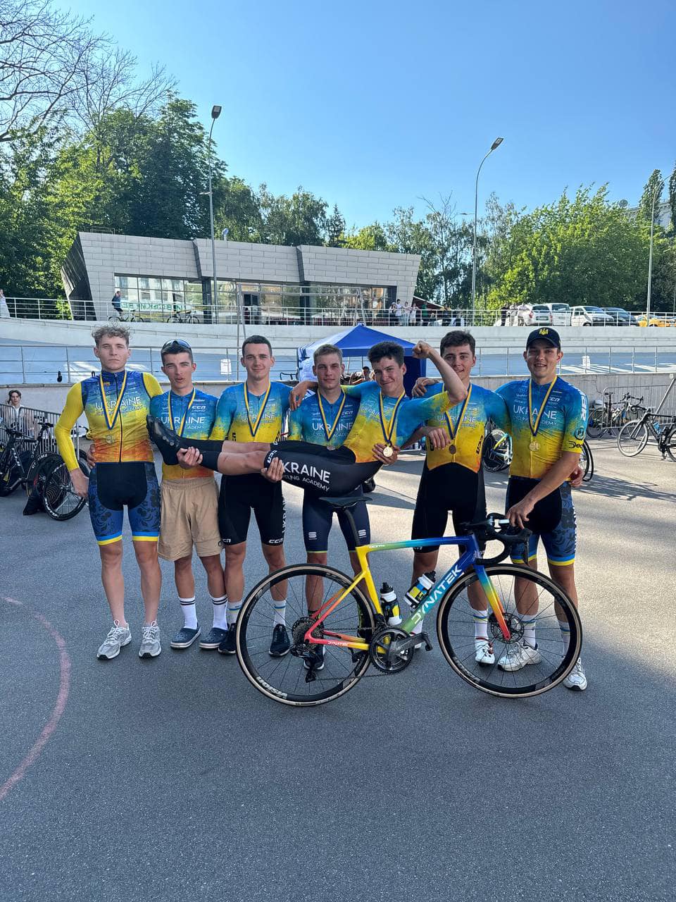 Ukraine Cycling Academy Shines at Kyiv Track Championships