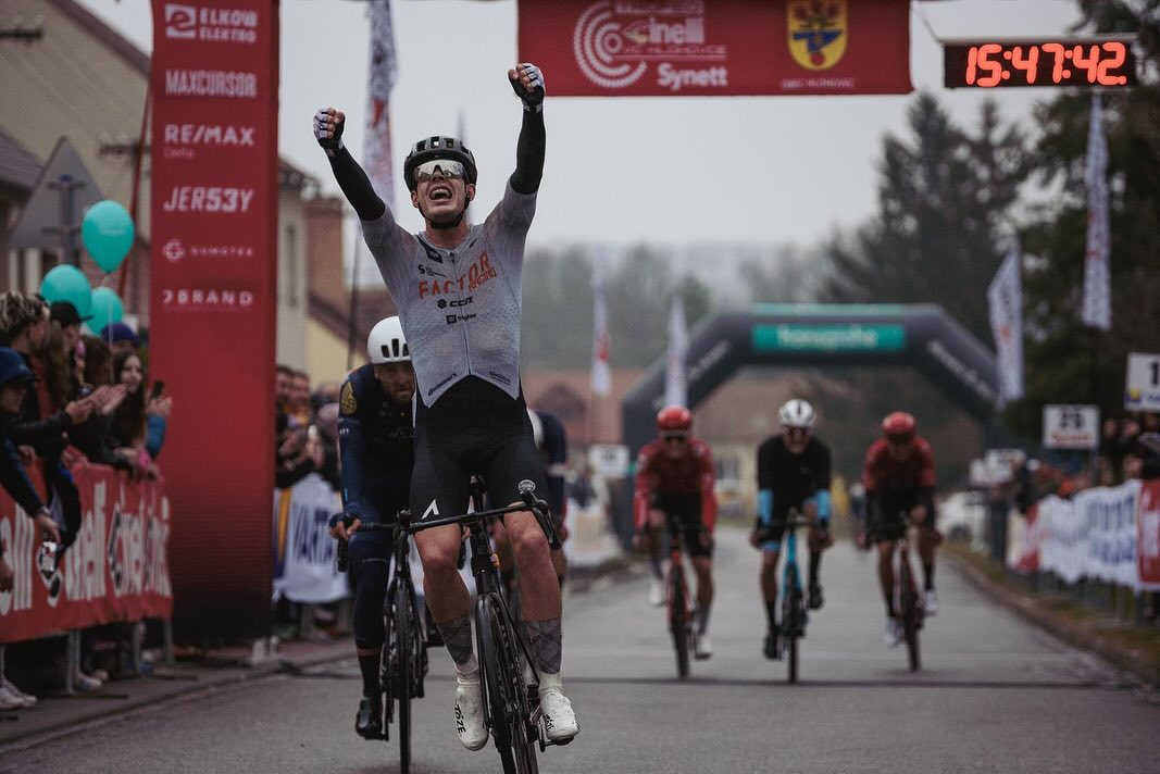 ADAM BRADAC CLAIMS VICTORY IN CZECH NATIONAL RACE