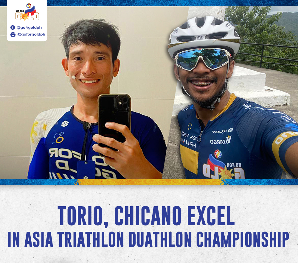 Raymund Torio from Go for Gold PH Shine at 2023 Asia Triathlon Duathlon Championship!