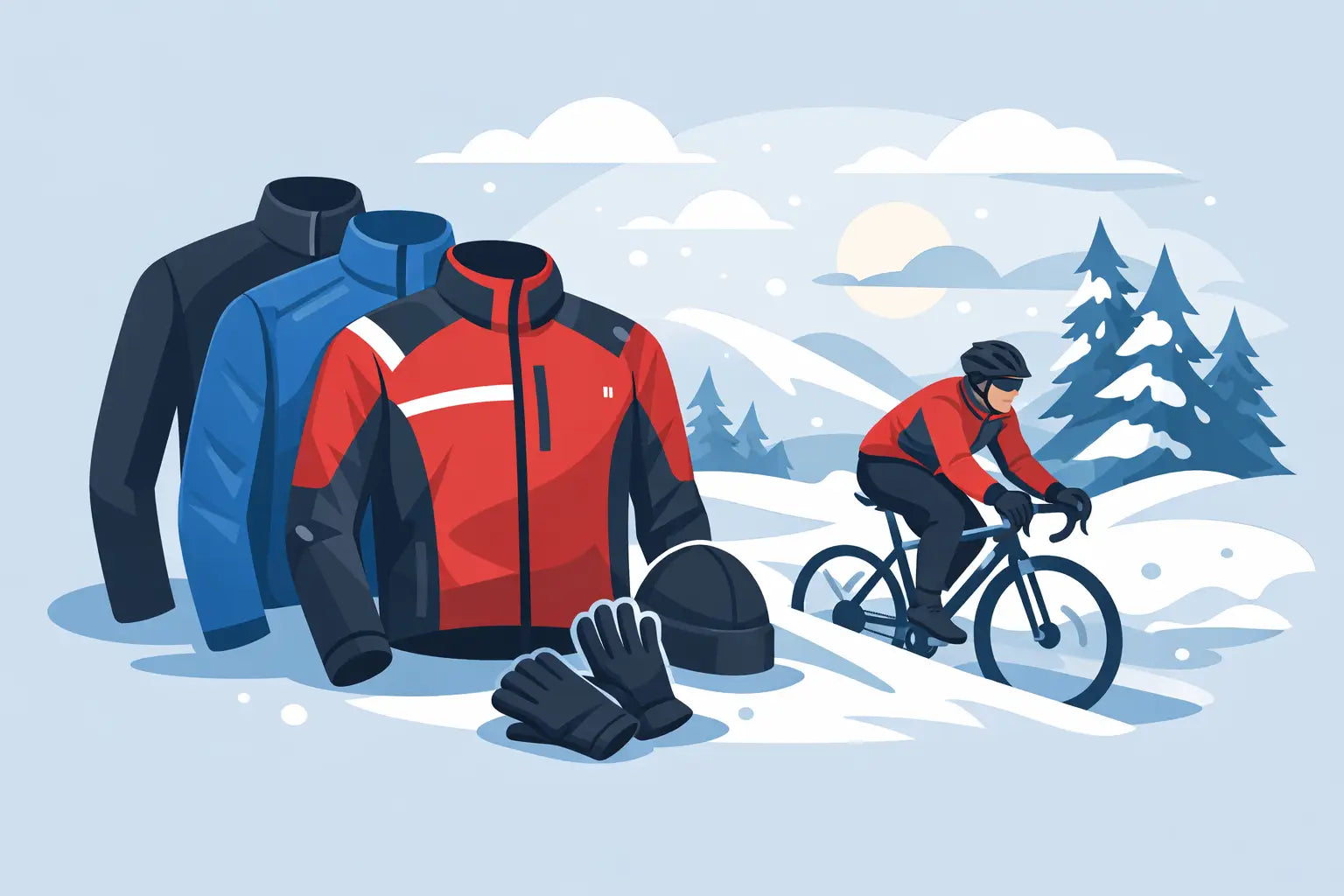 Winter Cycling Jacket Layering Guide