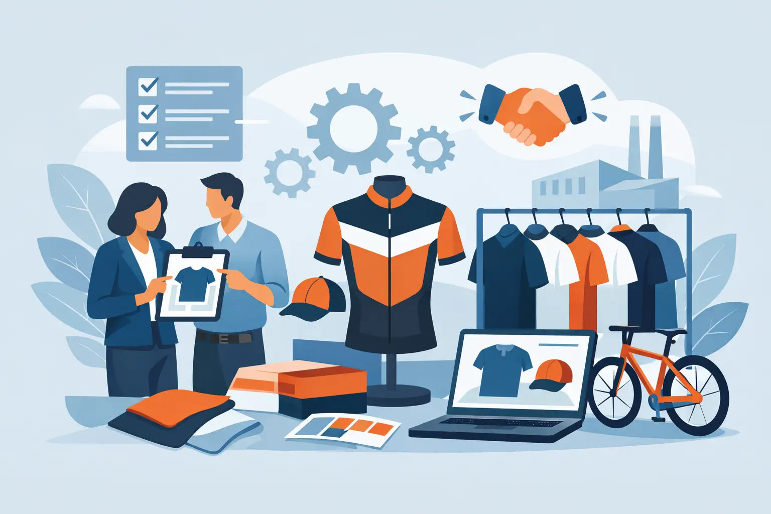 Choosing a Custom Bike Shop Apparel Supplier