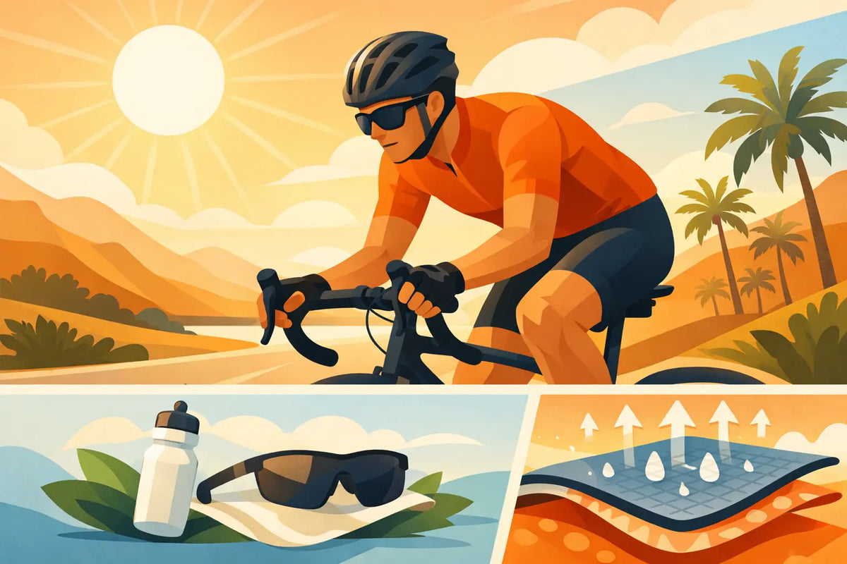 Cycling Apparel for Hot Climates That Performs