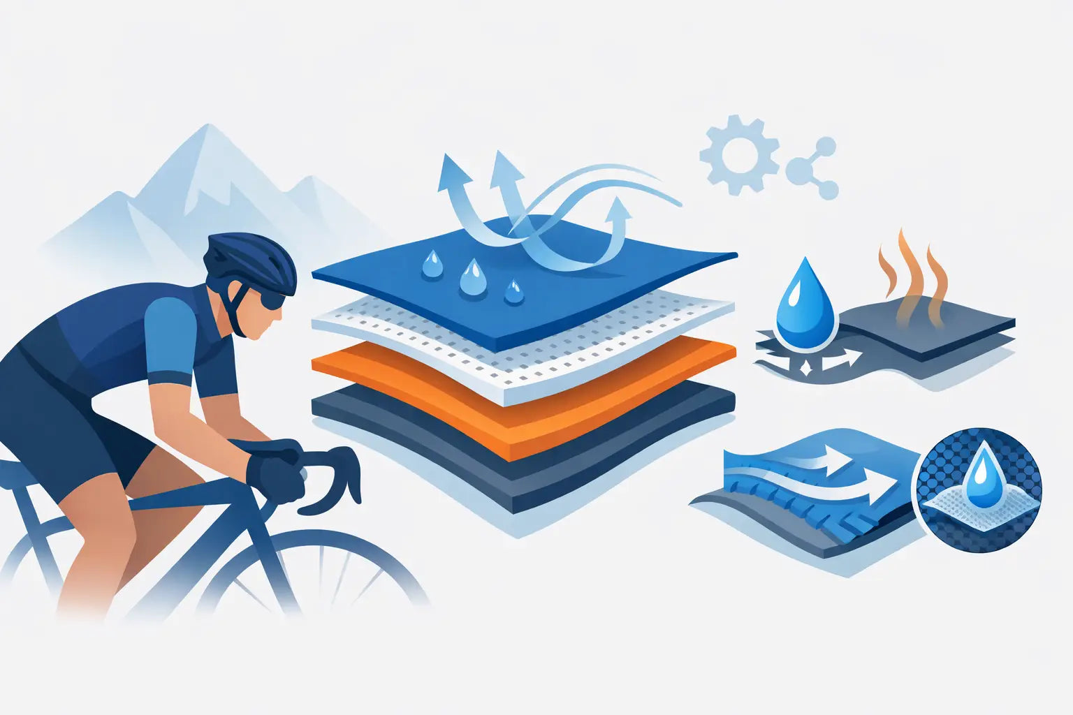 Technical Cycling Fabrics Explained