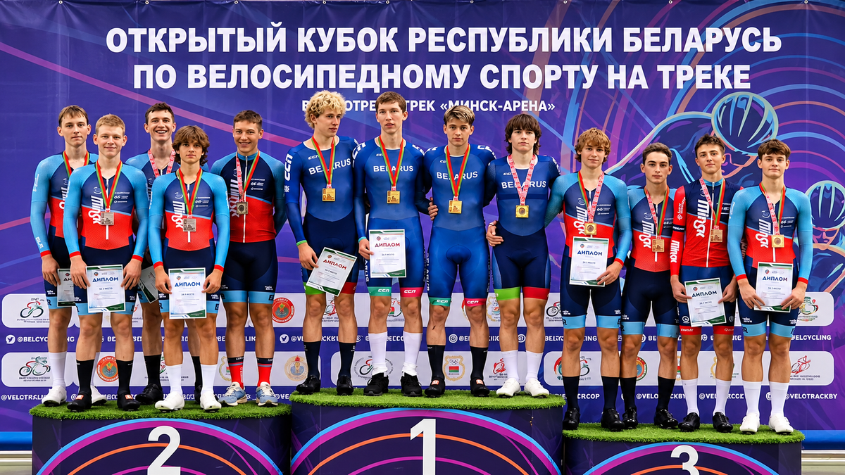 Teamwork Takes the Spotlight at the Belarus Track Cup