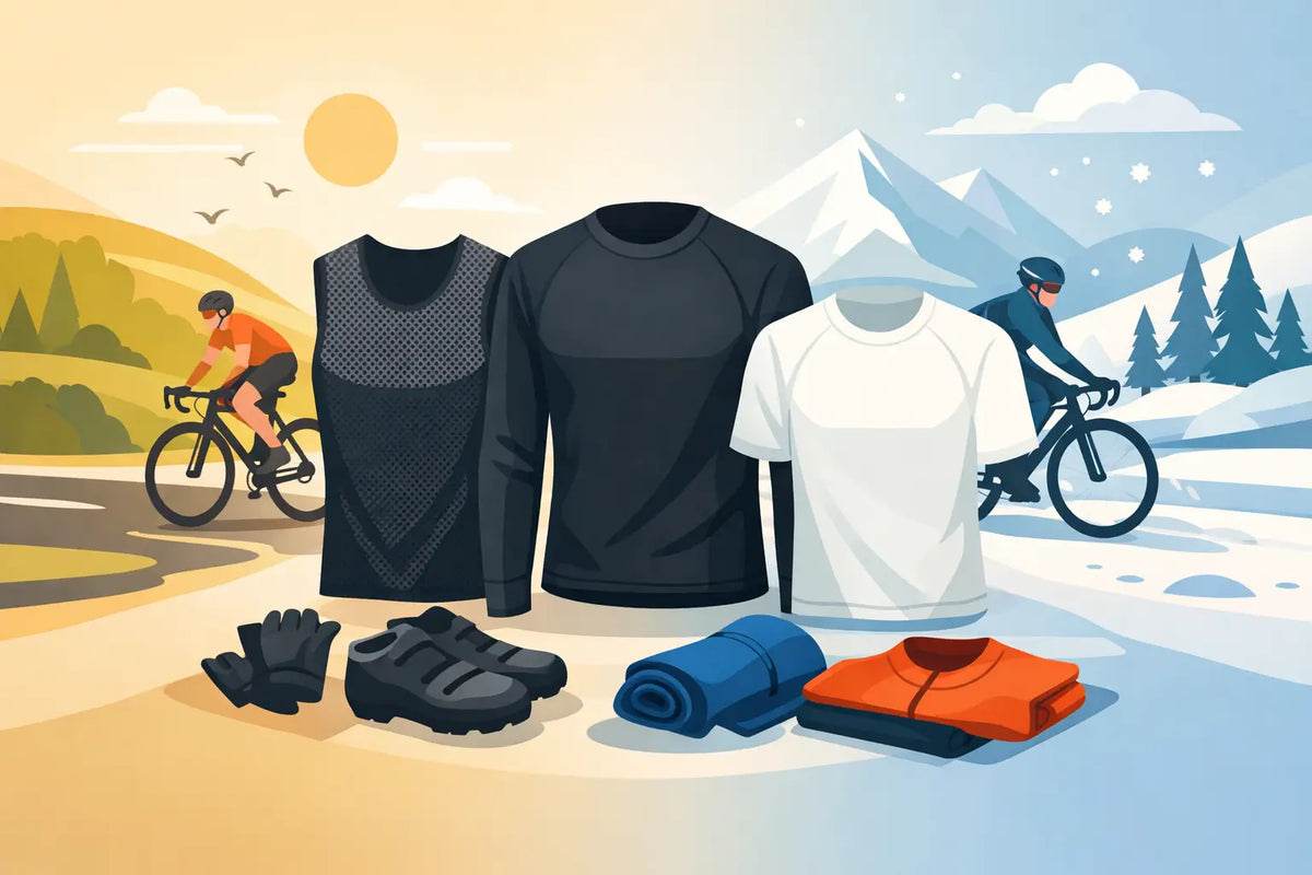 How to Pick Cycling Base Layers for Every Ride