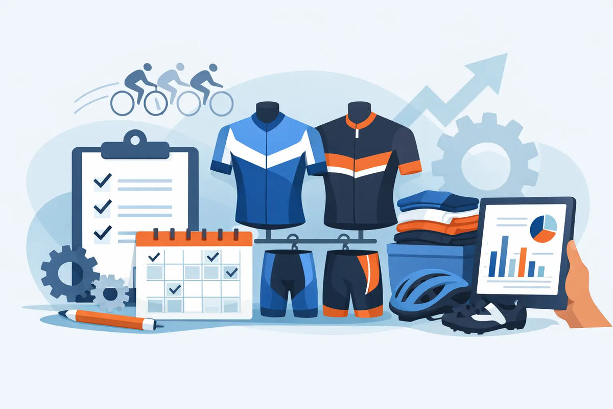 Team Kit Reorder Planning Guide for Cycling Clubs