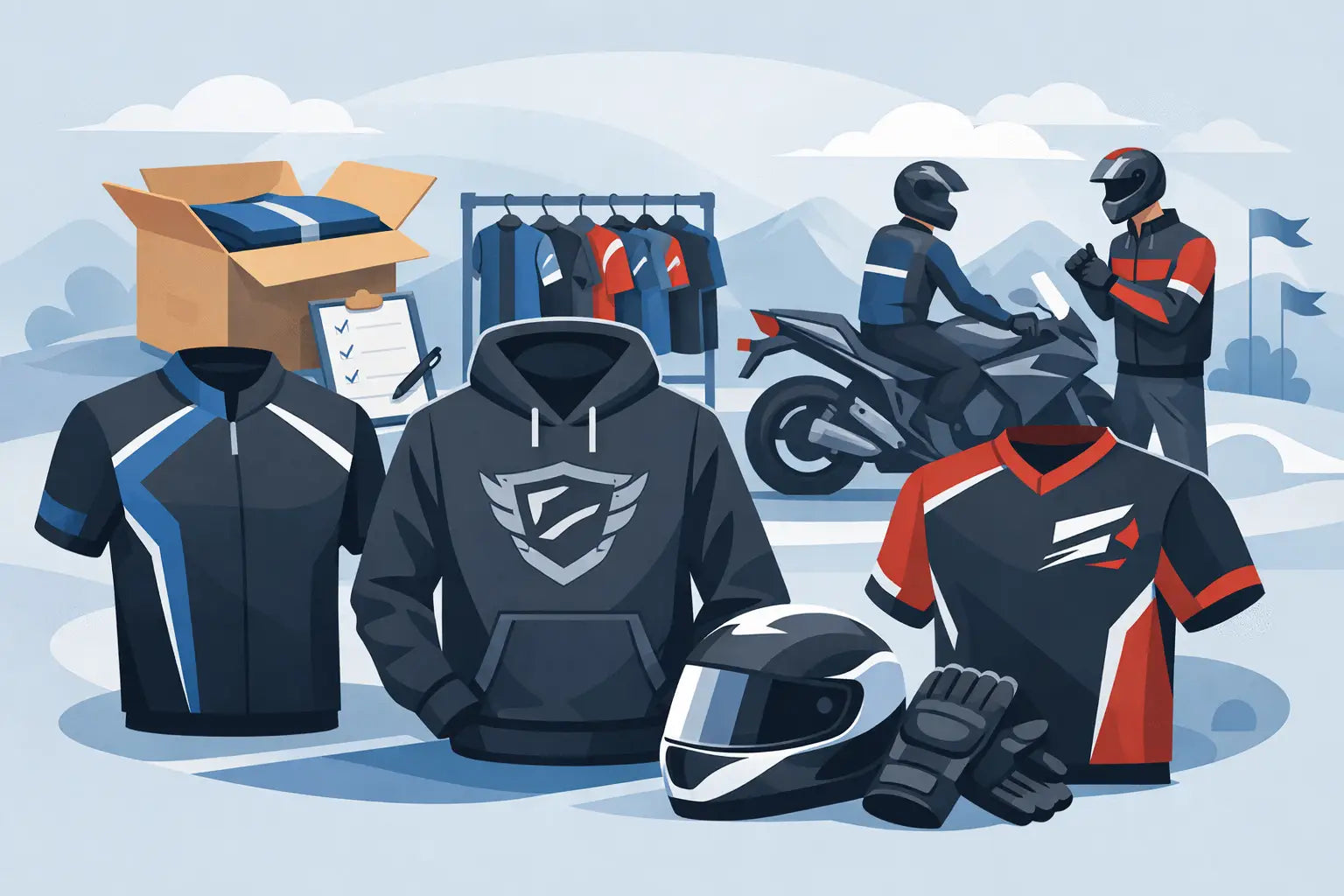 How to Launch Club Apparel That Riders Wear