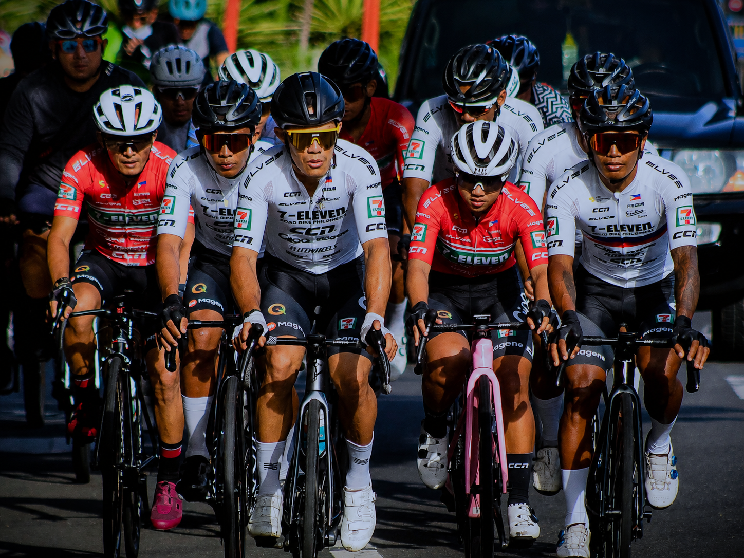 Ride in the Colors of the 7-Eleven CliQQ Road Bike Philippines Team