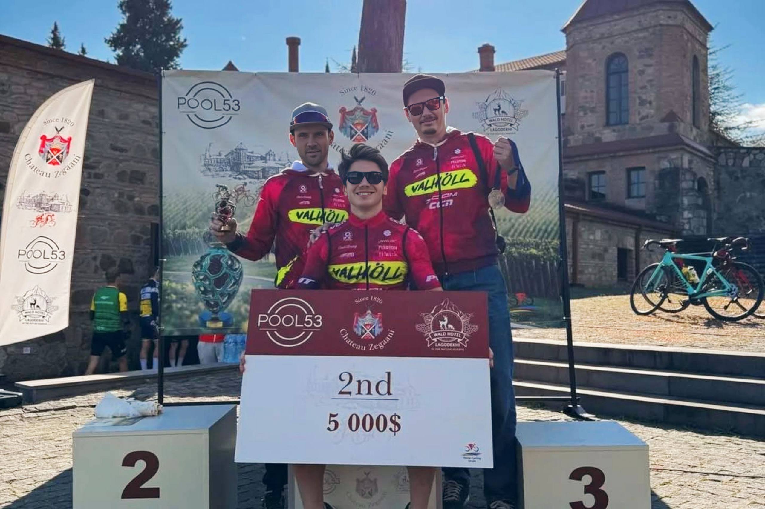 Strong Finish in Georgia: Valhöll Cycling Secures 2nd Overall at Tour de Zegaani